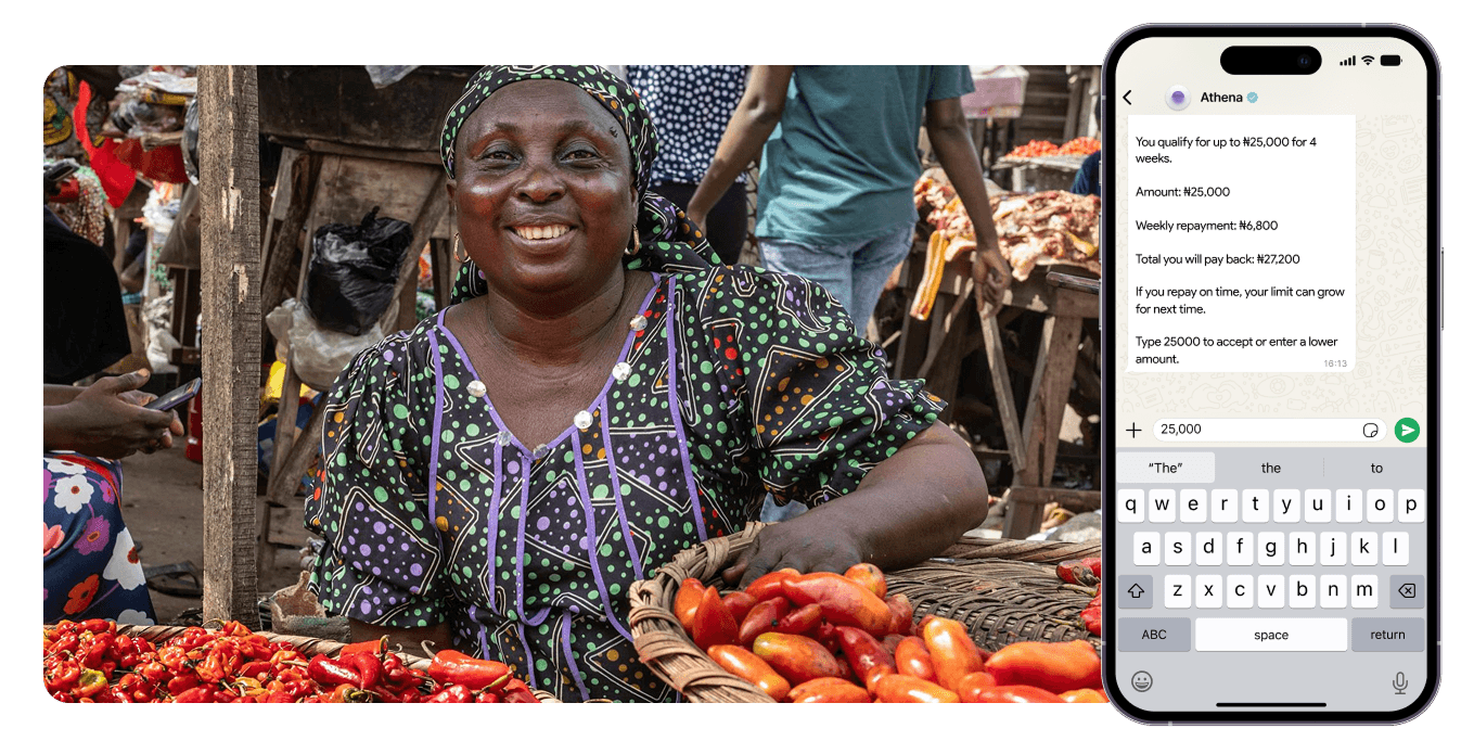 Athena - Access Credit on WhatsApp