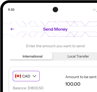 Send & receive money